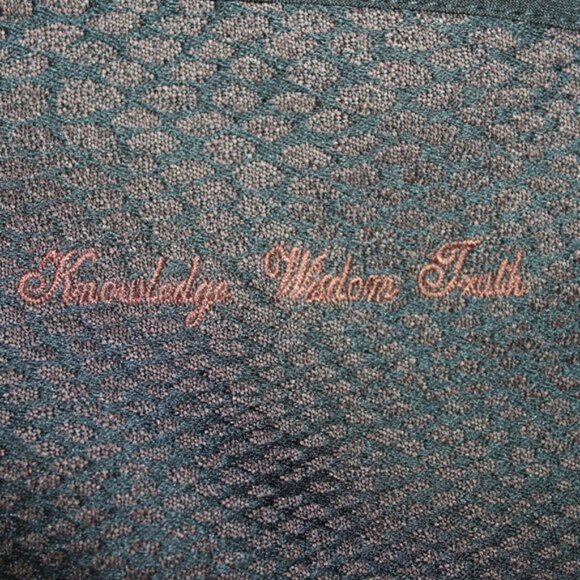 Robert Graham Black Reptile Textured Single Breasted Blazer Size 8 - Picture 11 of 13